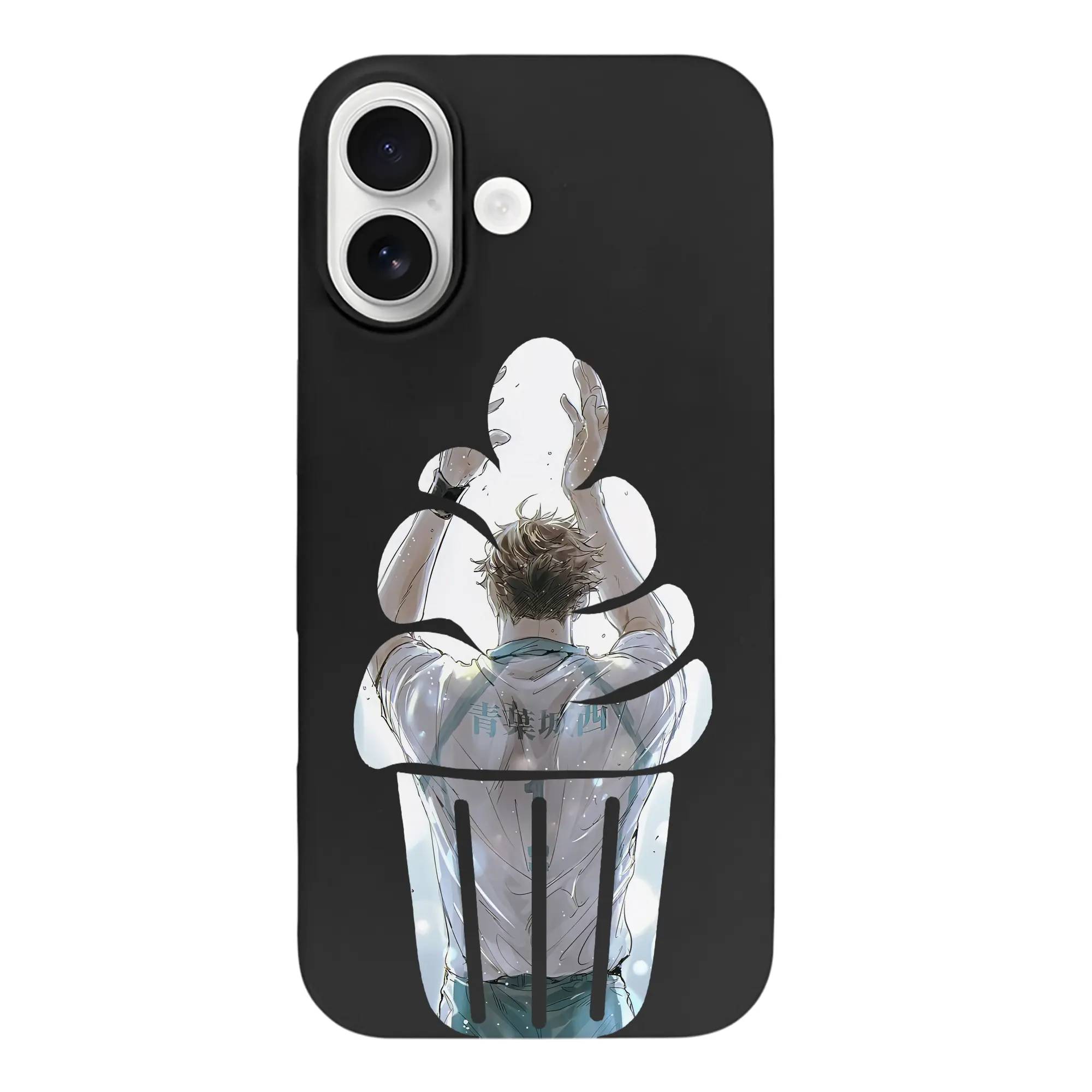 ハイキュー!! グッズ,及川徹 - iPhone 17 シリーズ シリコンケース 薄型 耐衝撃 指紋防止 ソフトタッチカバー 精密フィット 傷防止 保護ケース iPhone 17/17 Air/17 Pro/17 Pro Max 対応